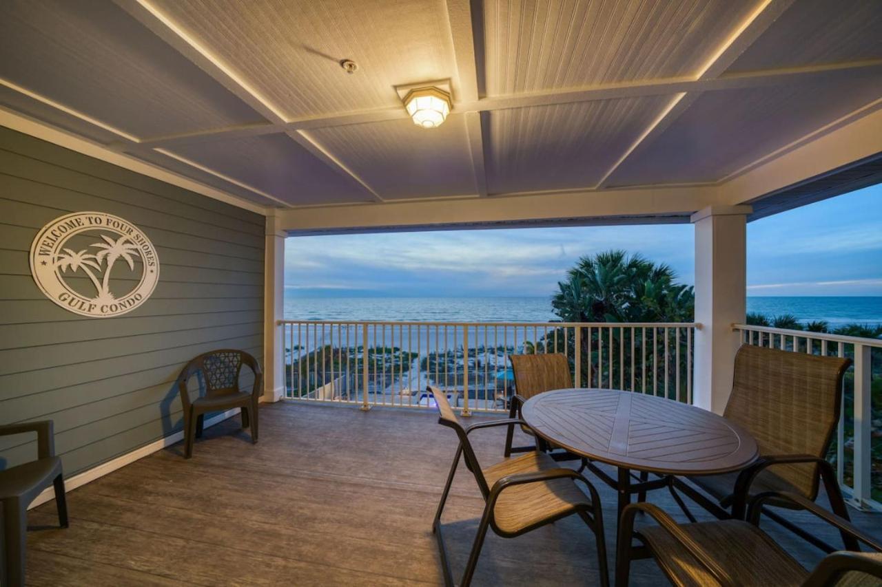 Four Shores Unit 3 Gulf Condo Direct Gulf With Pool And Spa شاطئ كليرووتر المظهر الخارجي الصورة