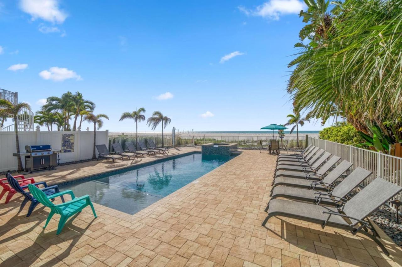 Four Shores Unit 3 Gulf Condo Direct Gulf With Pool And Spa شاطئ كليرووتر المظهر الخارجي الصورة