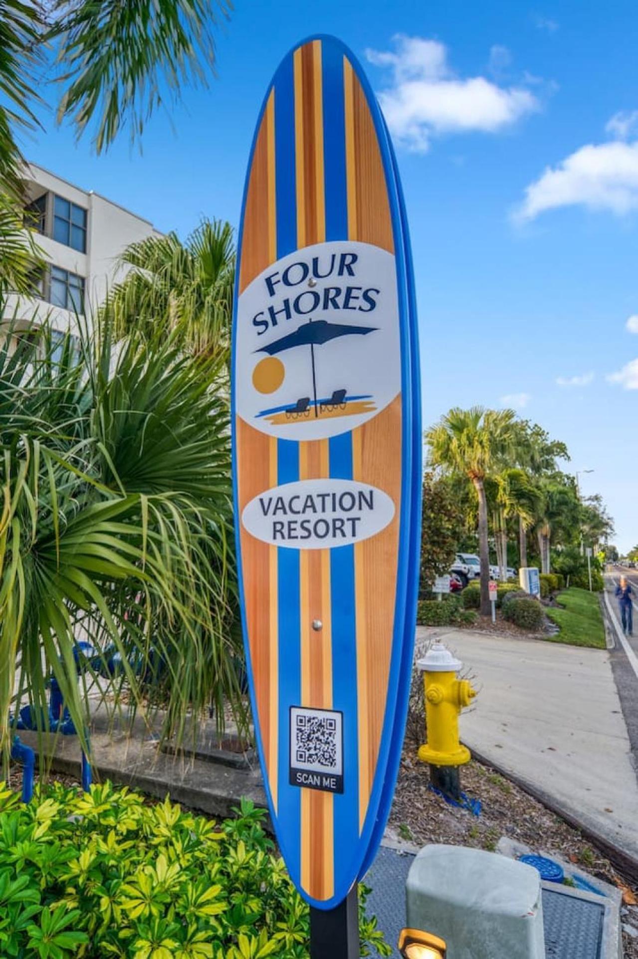Four Shores Unit 3 Gulf Condo Direct Gulf With Pool And Spa شاطئ كليرووتر المظهر الخارجي الصورة